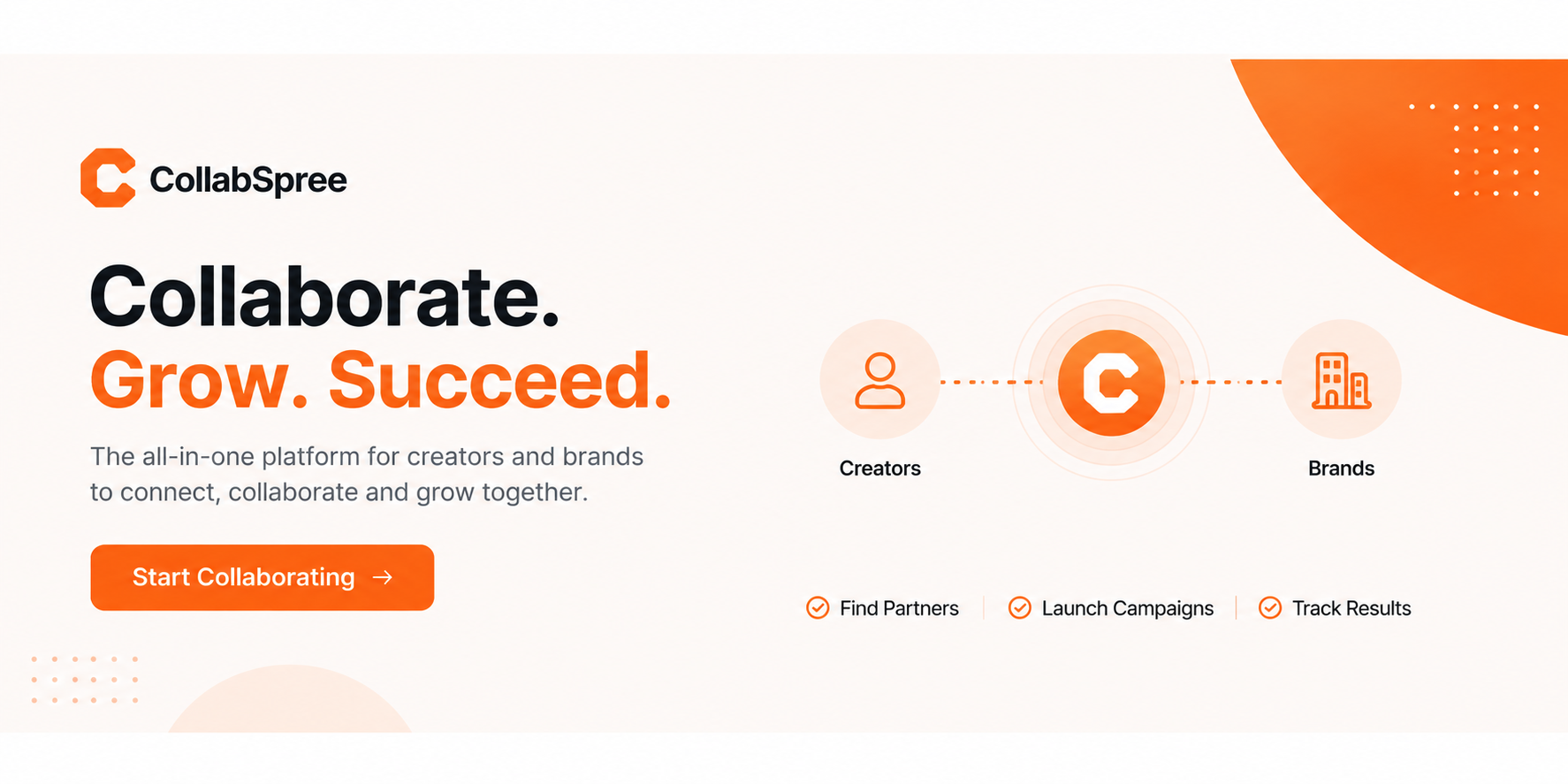 CollabSpree creator marketplace
