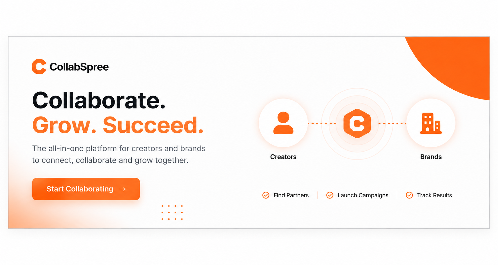CollabSpree creator marketplace